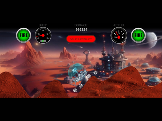 Mars Rover Game iPad Screenshots