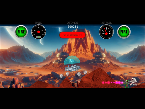 Mars Rover Game iPad Screenshots
