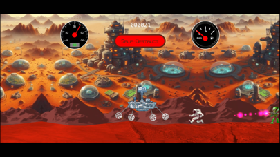 Mars Rover Game Screenshots