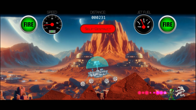 Mars Rover Game Screenshots