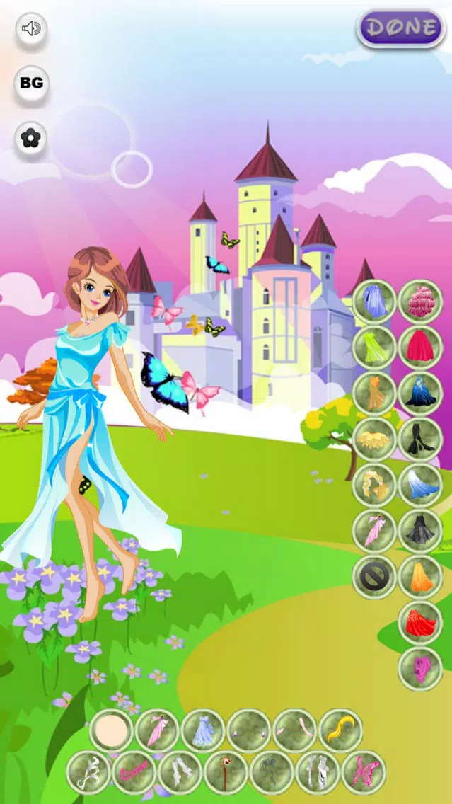 Katy Fairy Princess - Fairy Tale Makeover स्क्रीनशॉट