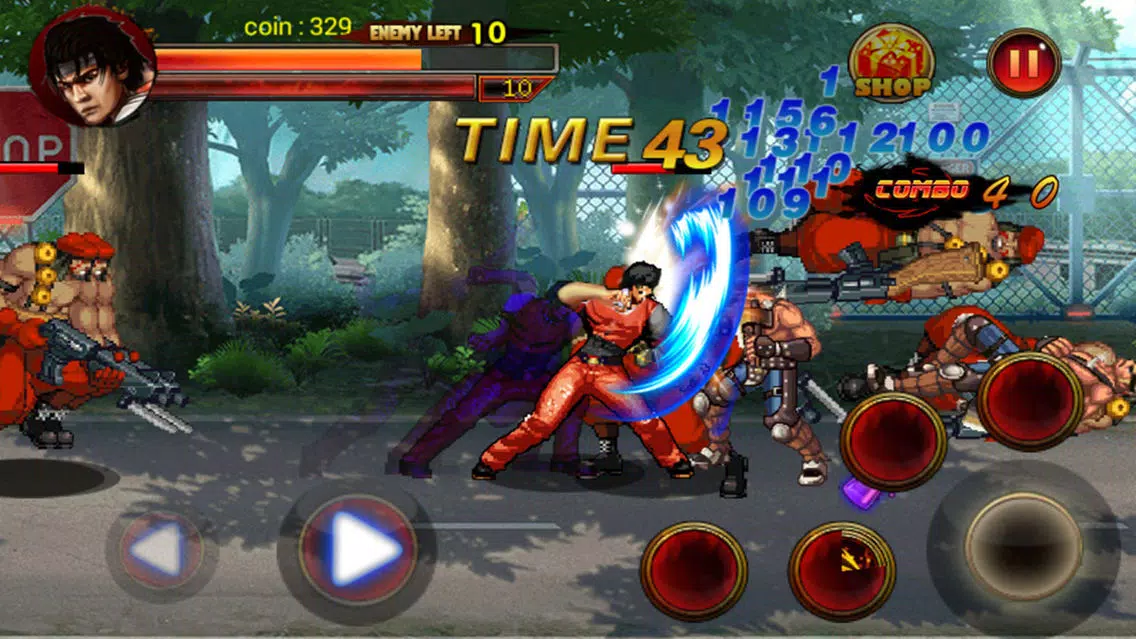 Tangkapan skrin Kungfu Street-Ultimate Fight