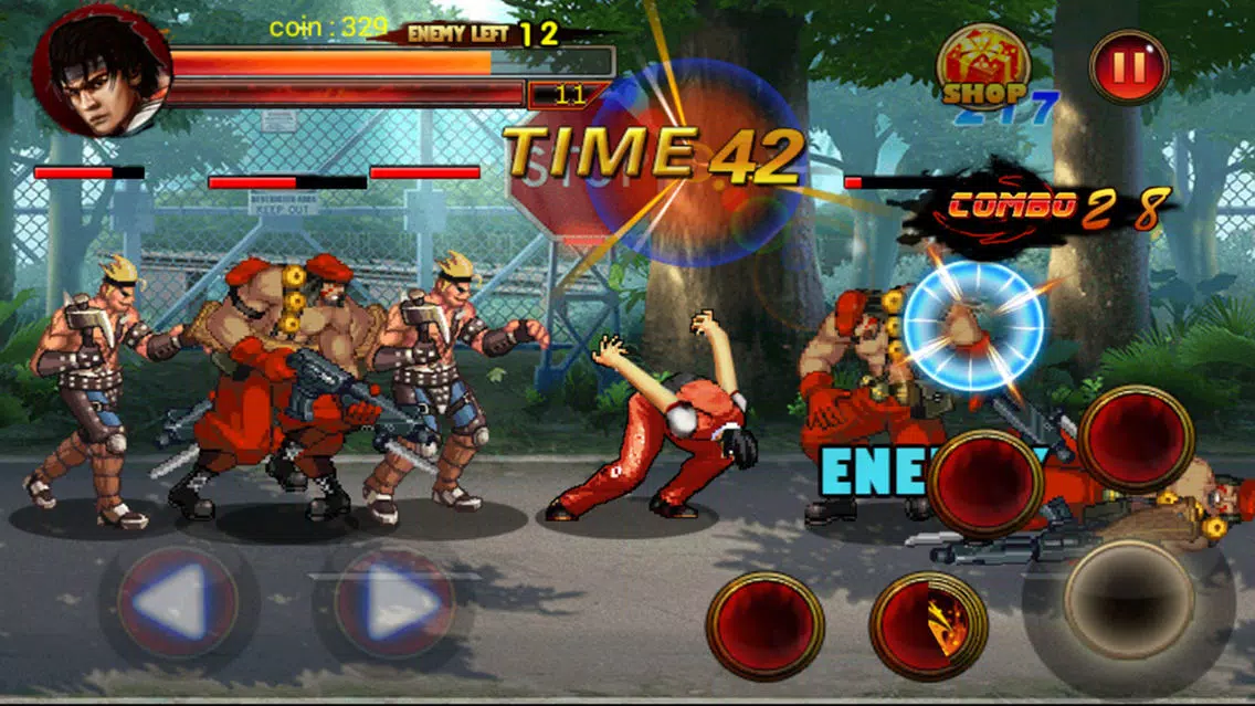 Tangkapan skrin Kungfu Street-Ultimate Fight