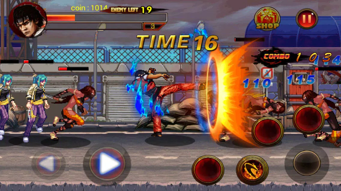 Tangkapan skrin Kungfu Street-Ultimate Fight