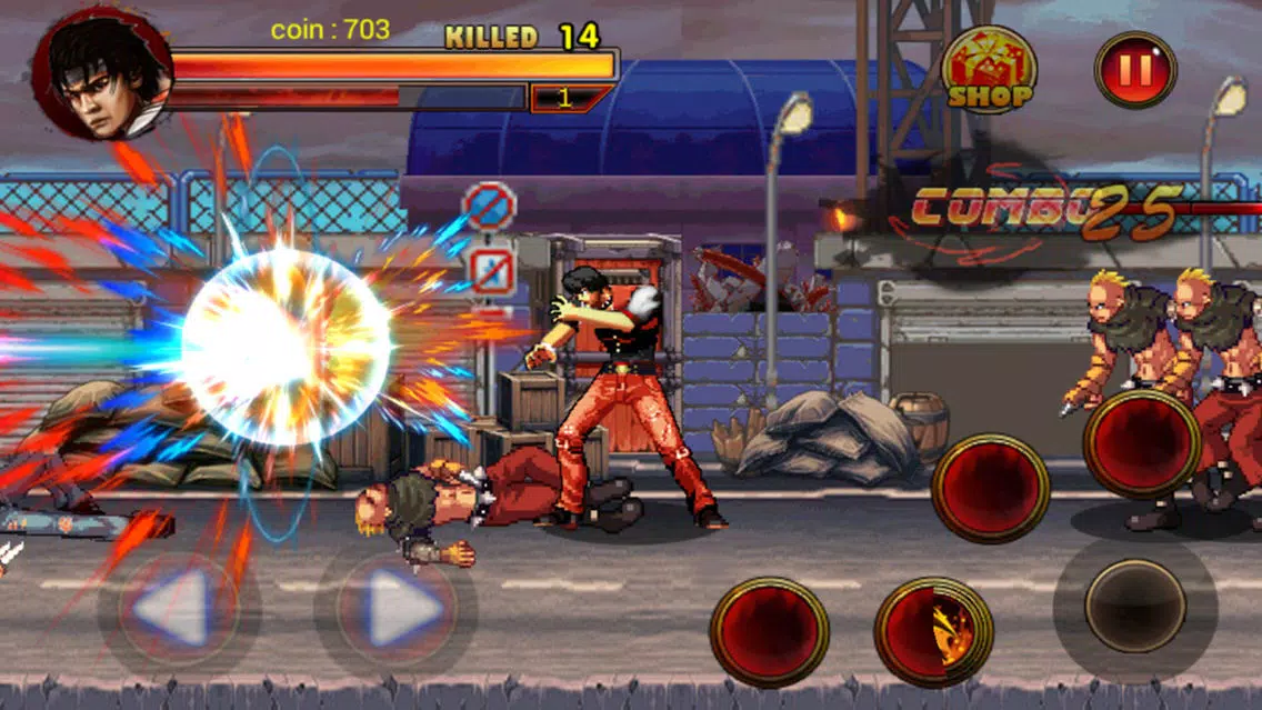 Tangkapan skrin Kungfu Street-Ultimate Fight