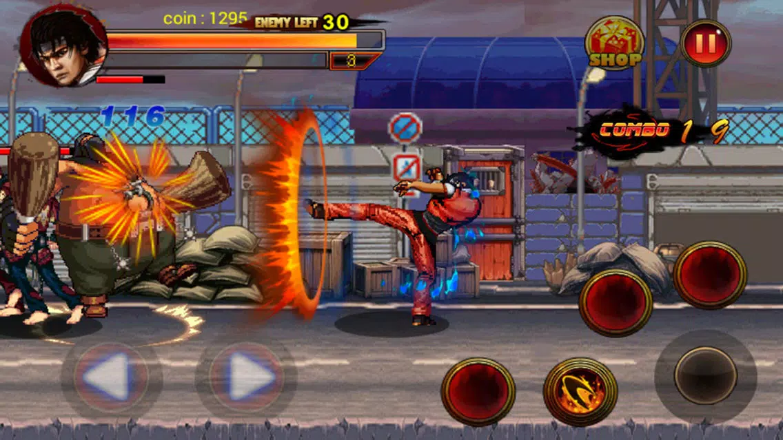 Tangkapan skrin Kungfu Street-Ultimate Fight