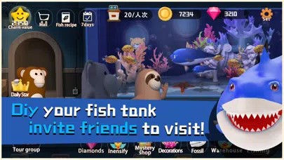 Captures d'écran de Wonderful Aquarium
