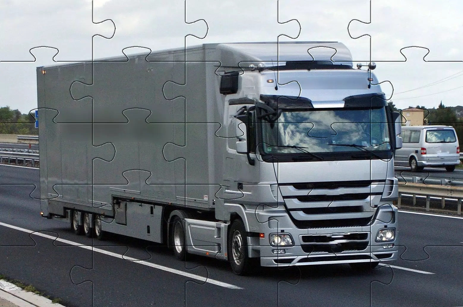 Jigsaw puzzles German trucks Screenshots
