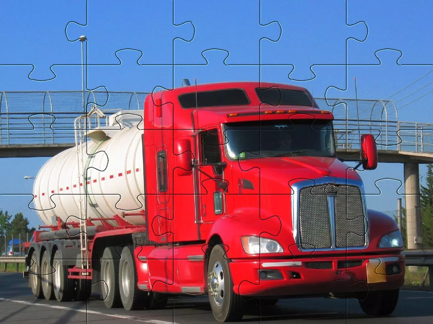 Jigsaw puzzle trailers truck Screenshots