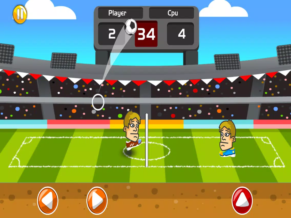 Head Soccer - Amazing ball physics and Fun Game iPad Screenshots