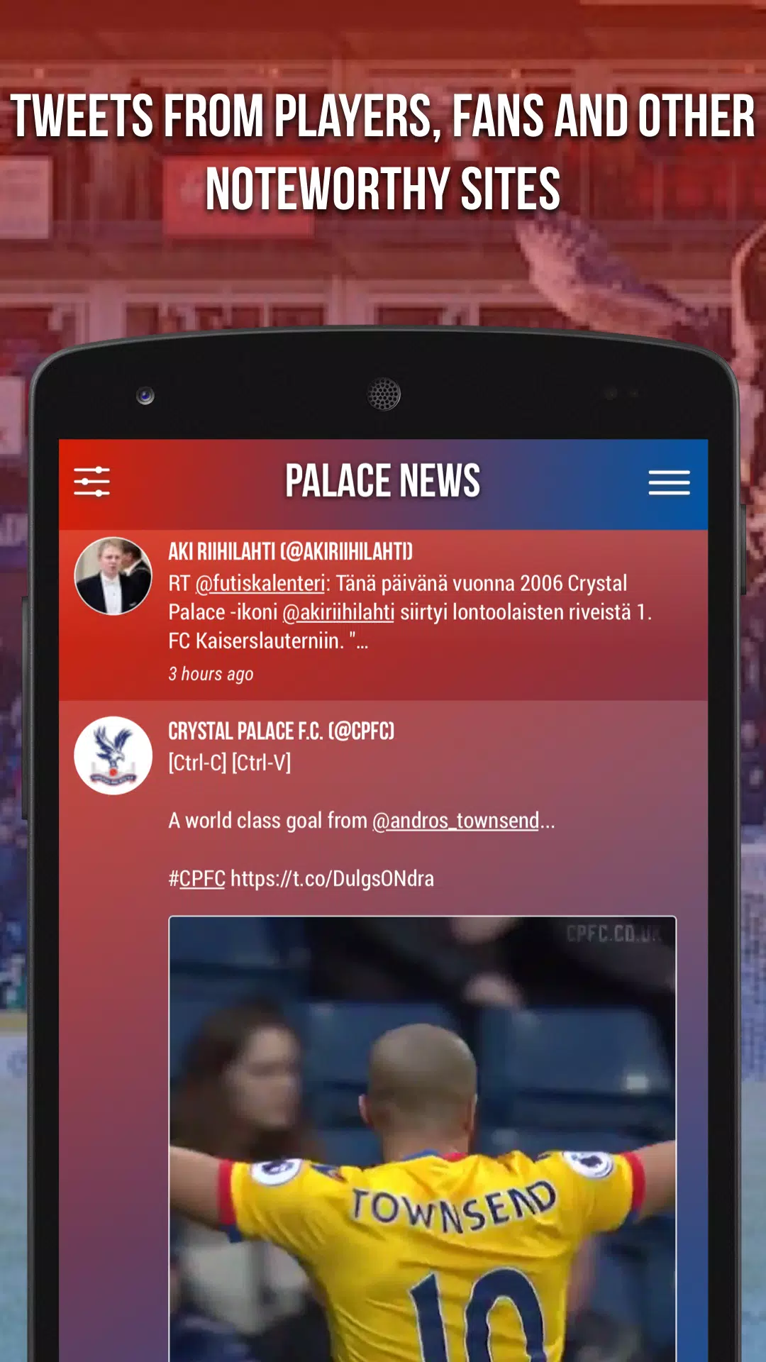 Palace News Screenshots