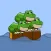 Frog Log - Some frogs just cant swim