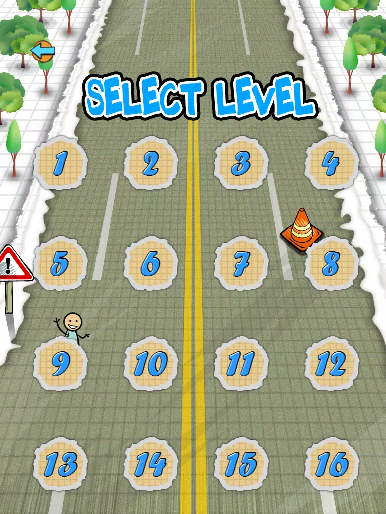 `Stickman Police Car Crime Chase Race: The Doodle Chase Racing Free by Top Crazy Games iPad Screenshots