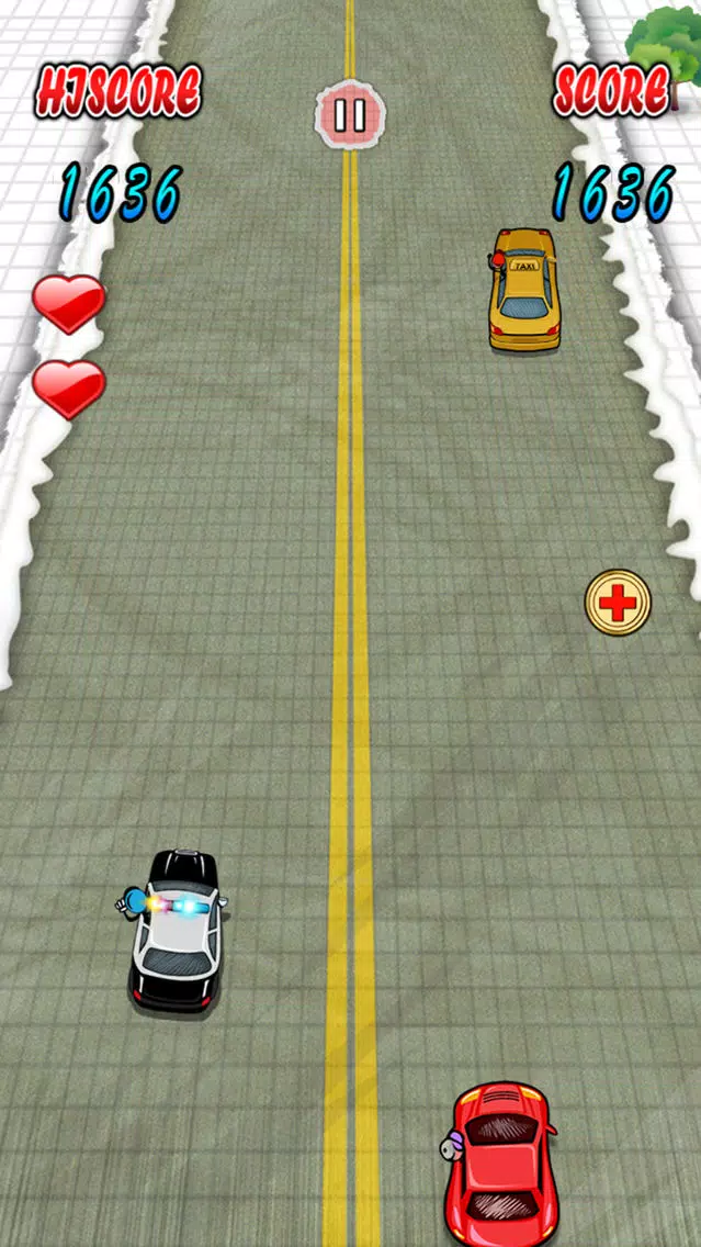 `Stickman Police Car Crime Chase Race: The Doodle Chase Racing Free by Top Crazy Games Screenshots