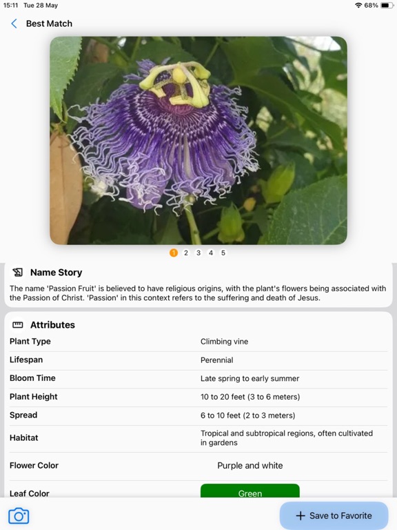 Plant Identifier: AI Scanner iPad Screenshots