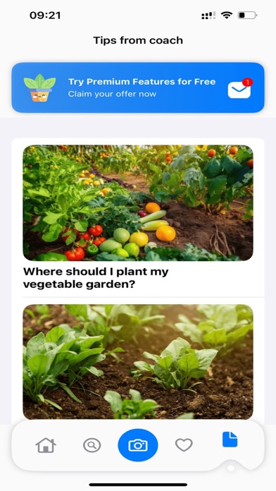 Plant Identifier: AI Scanner Screenshots