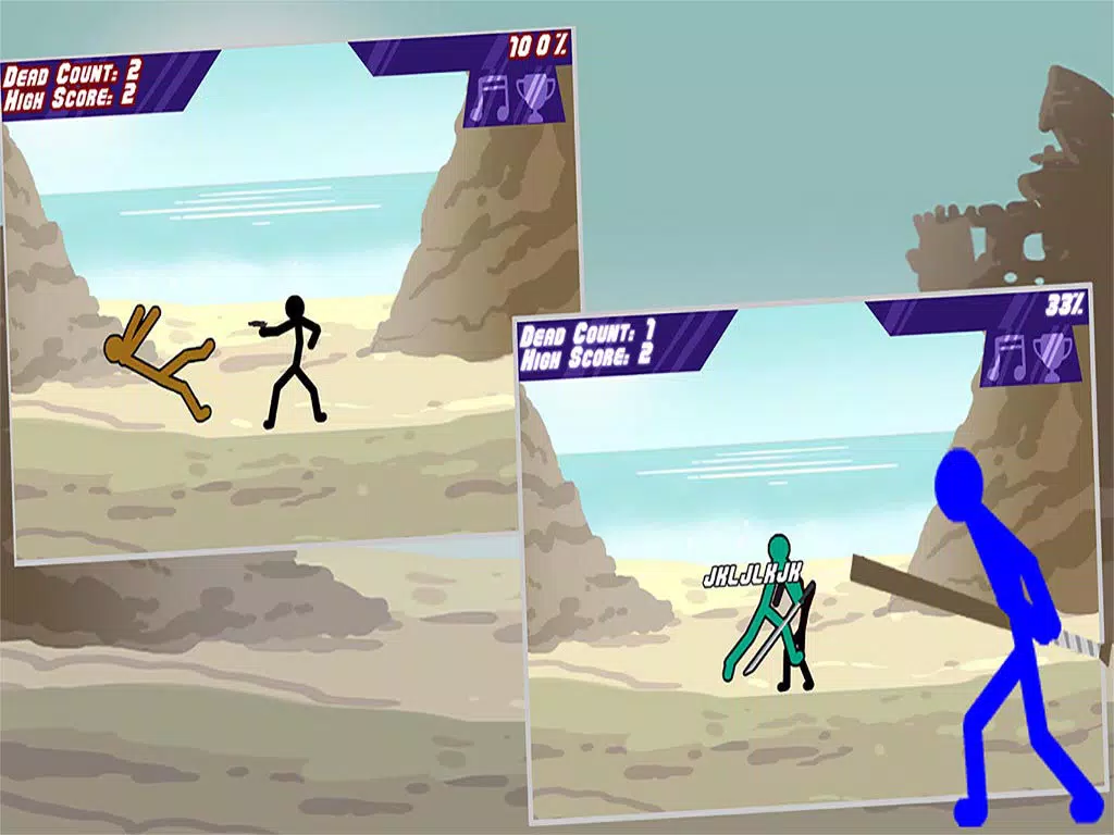 Zrzuty ekranu Self Defense:Stickman iPad 