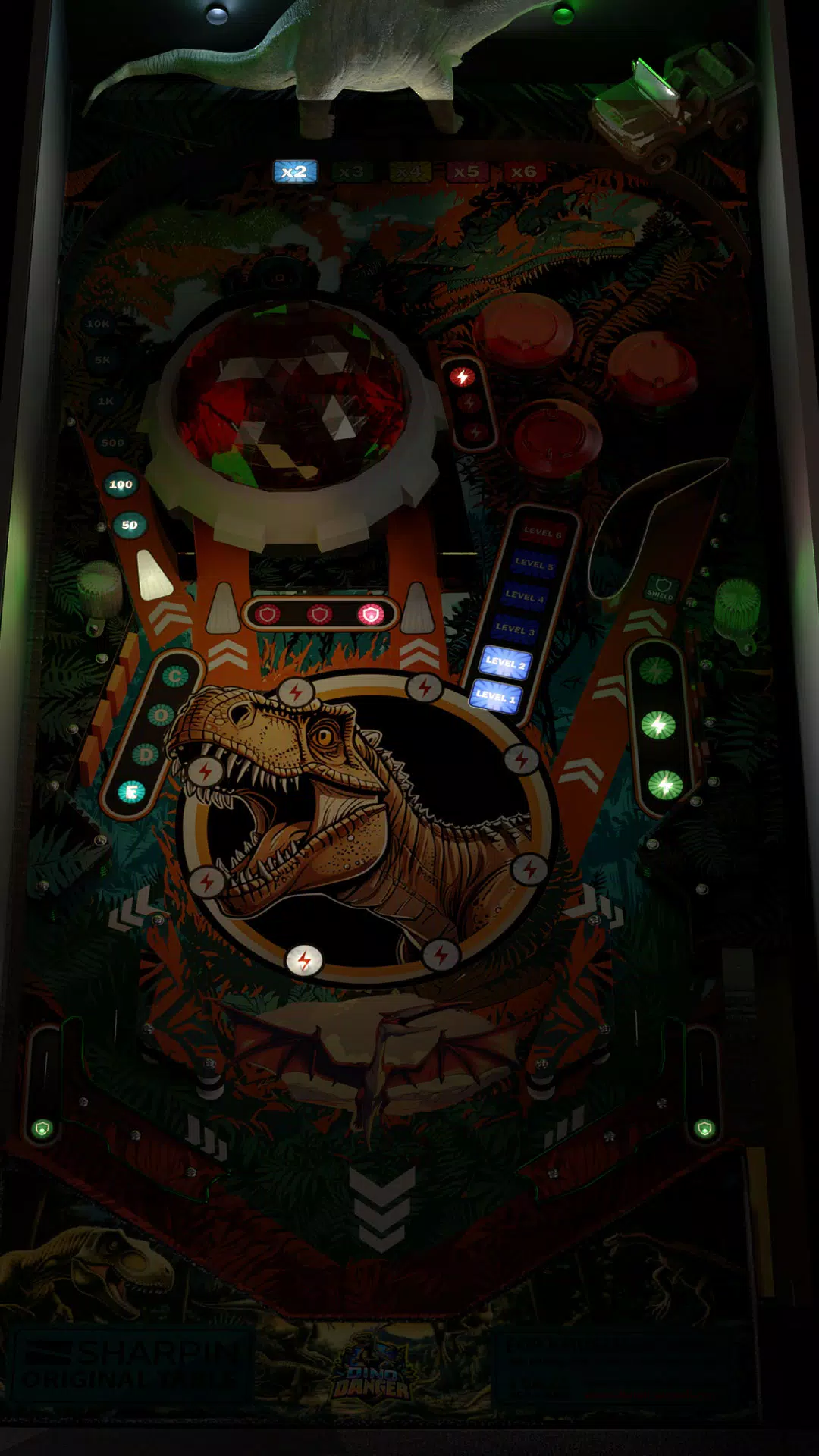 Dino Danger Pinball Screenshots