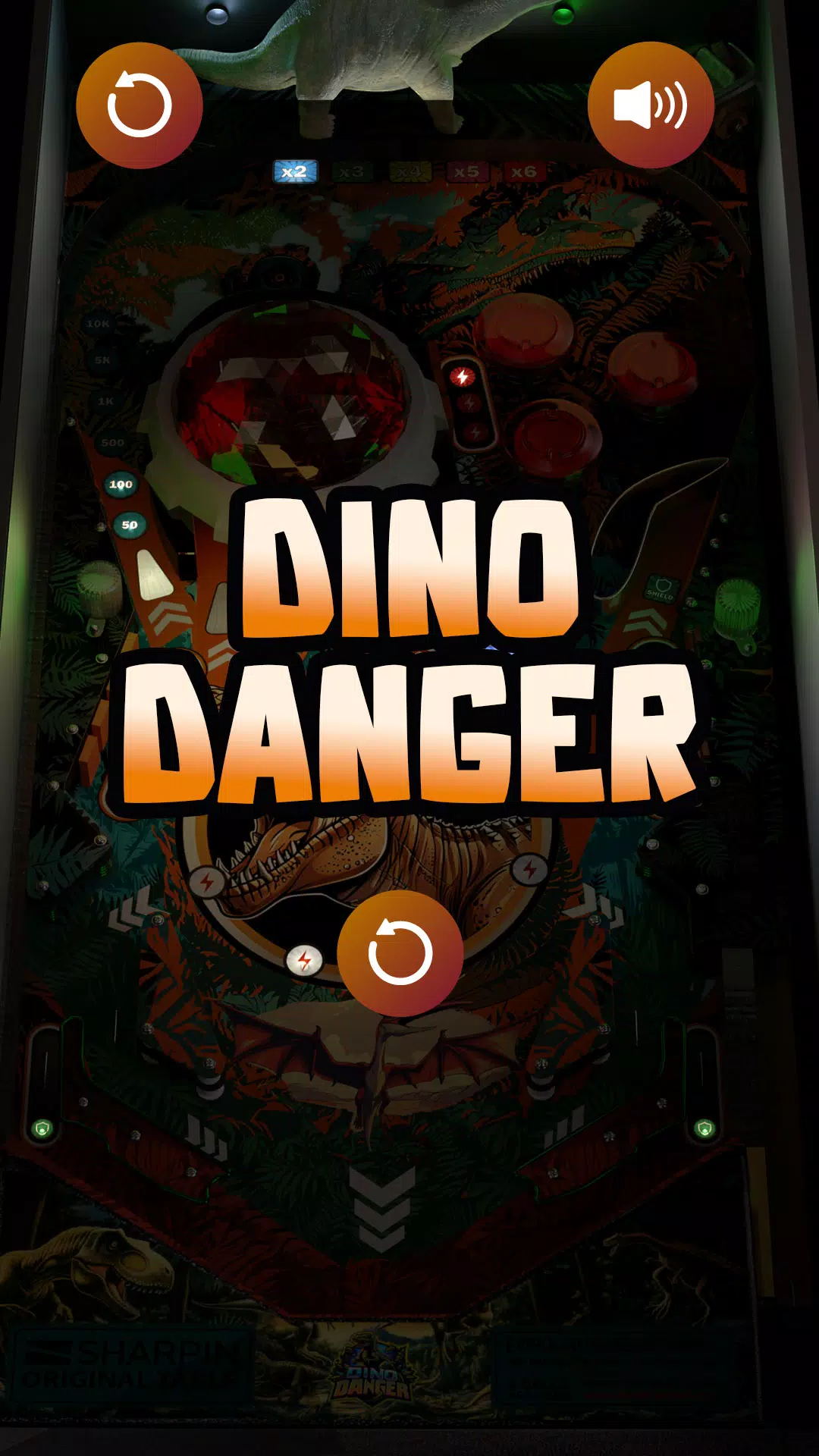 Dino Danger Pinball Screenshots