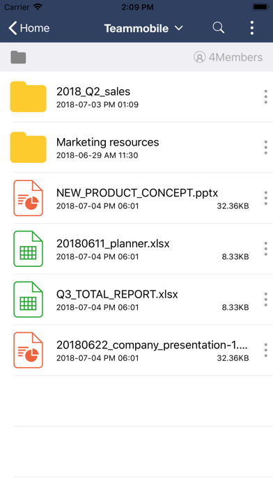 TM Filemanager Screenshots