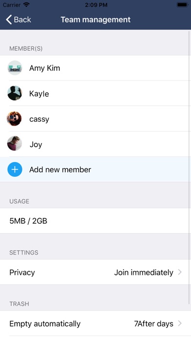 TM Filemanager Screenshots