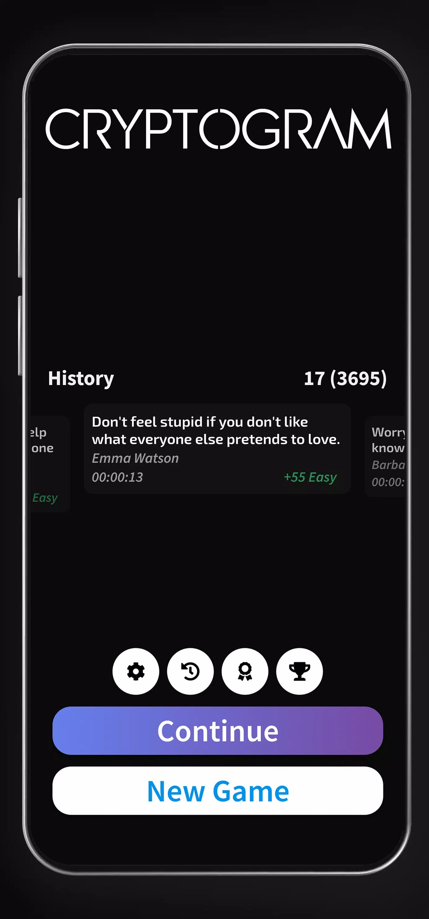 Cryptogram 스크린샷