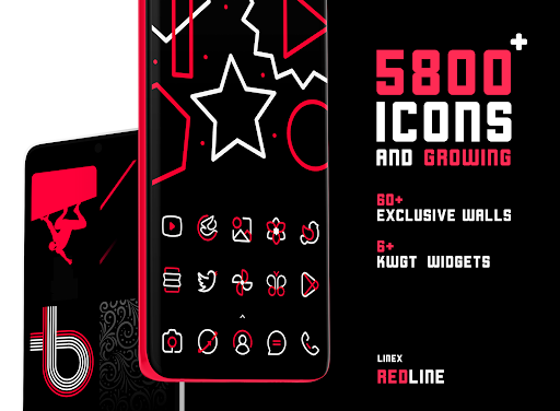 RedLine Icon Pack : LineX APK for Android Download - PGYER APKHUB