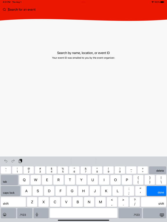 J&J Meetings & Events App iPad Screenshots