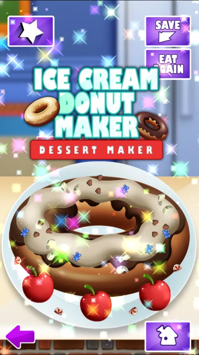 Awesome Ice Cream Donut Maker Cake Baking Dessert Screenshots