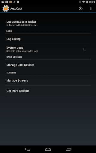 AutoCast Screenshots