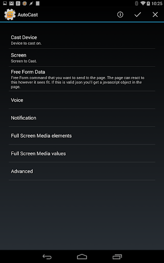 AutoCast Screenshots