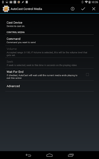 AutoCast Screenshots