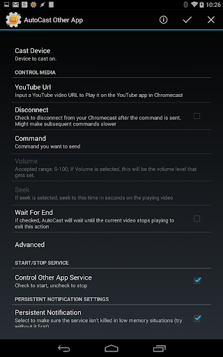 AutoCast Screenshots