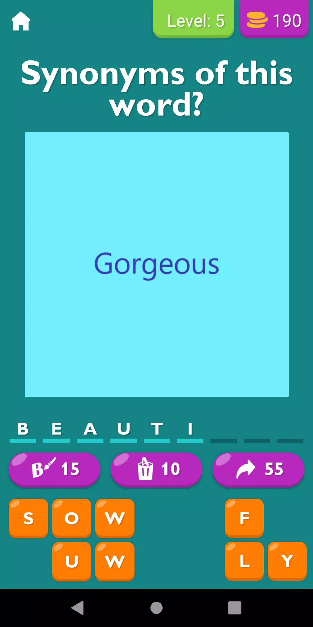 Guess The Synonym Game Screenshots