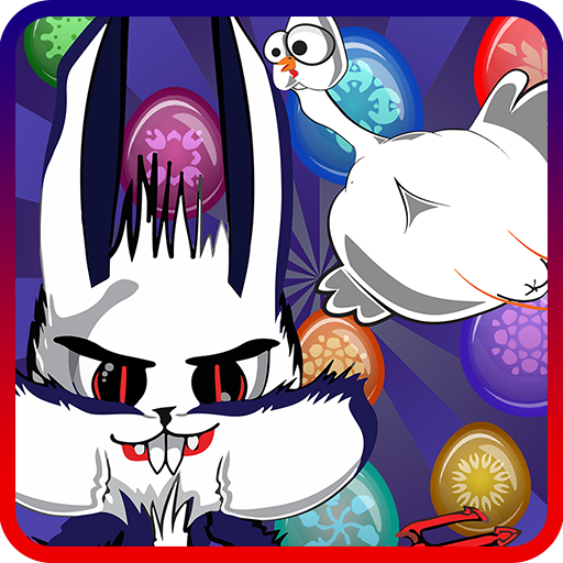 The Evil Easter Bunnies: Bubble Popping Game
