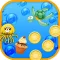 Yellow Sponge Jellyfish - Deep Under Water Venture