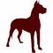 Fun Dog Silhouettes Stickers