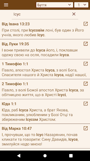 Ukrainian Bible Screenshots