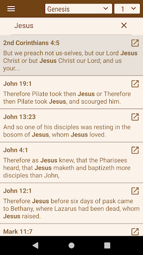 Wycliffe's Bible Mod. Spelling Screenshots