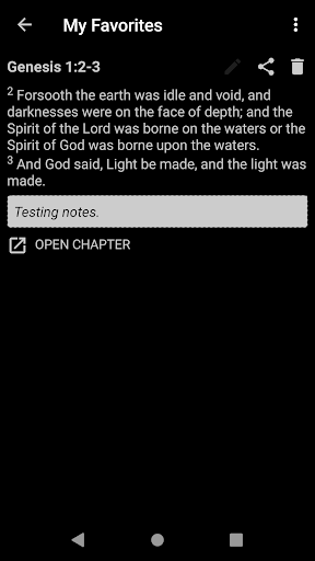 Wycliffe's Bible Mod. Spelling Screenshots