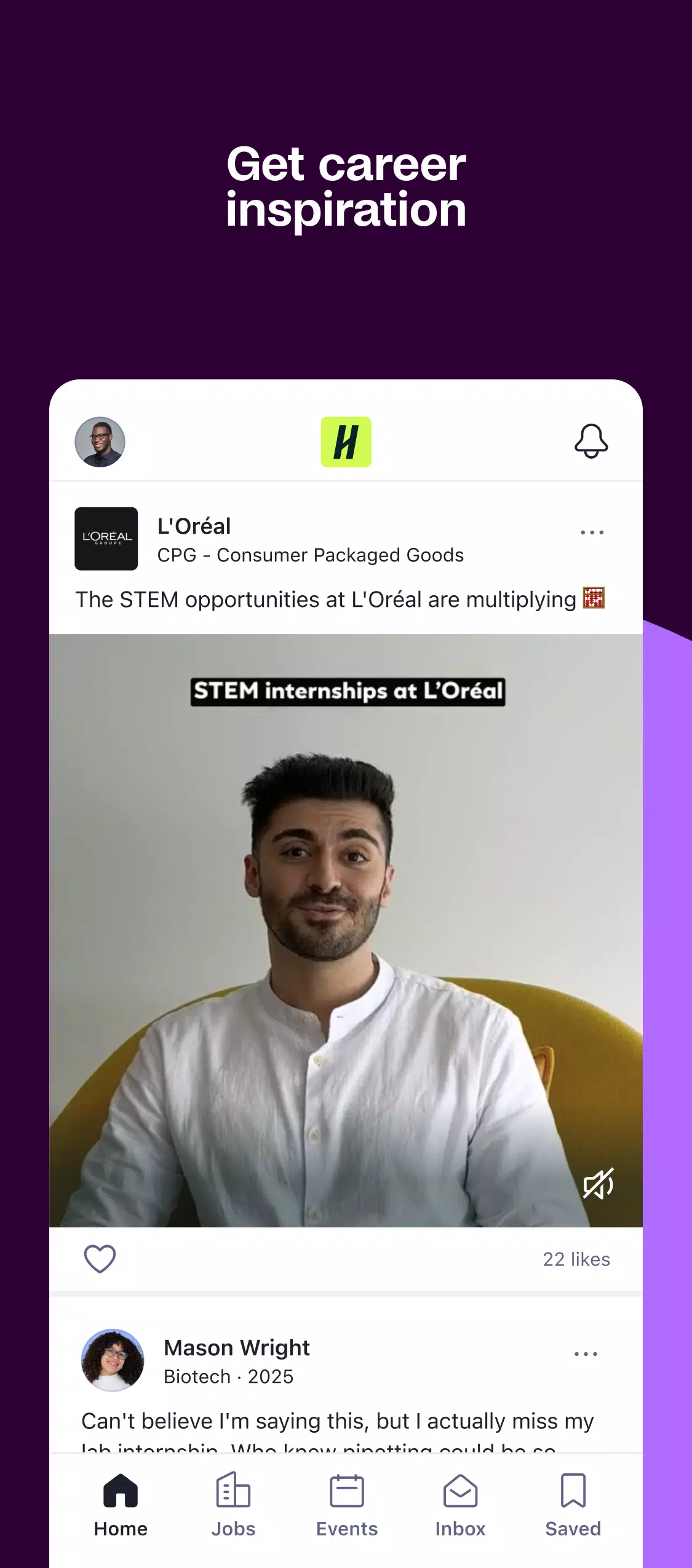 Handshake Jobs & New Careers Screenshots