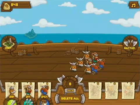 Frozen Islands War iPad  Screenshots