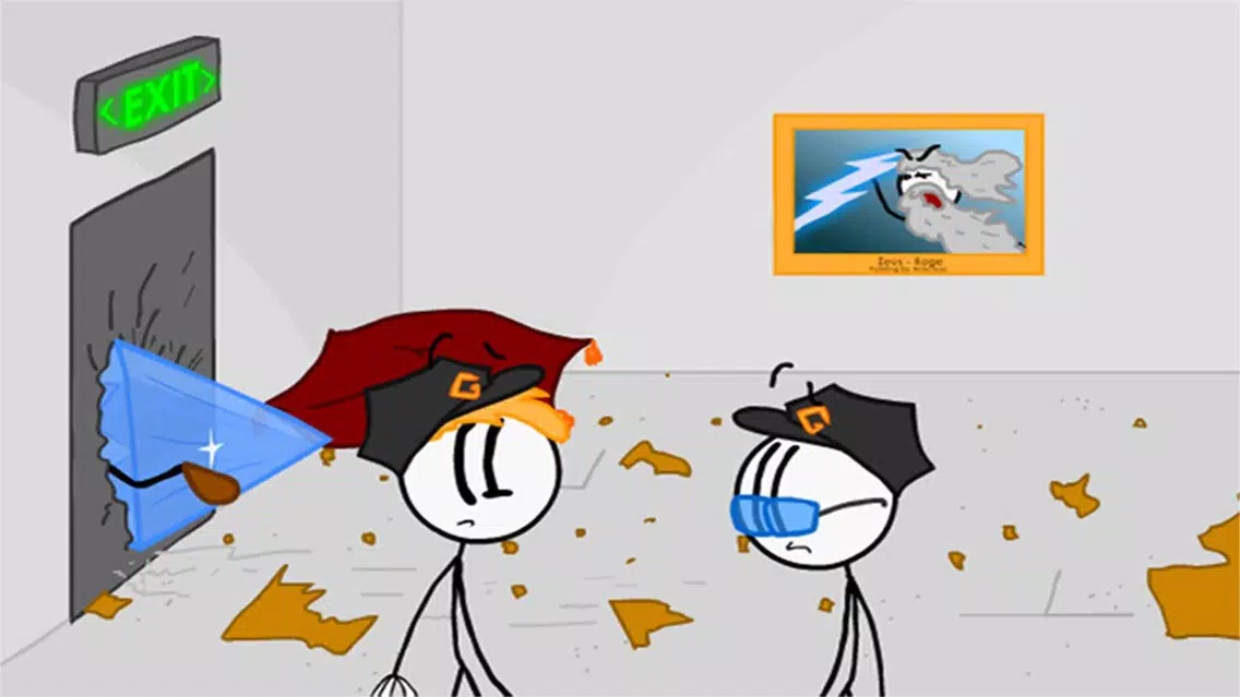 Stealing The Diamond -Stickman Screenshots