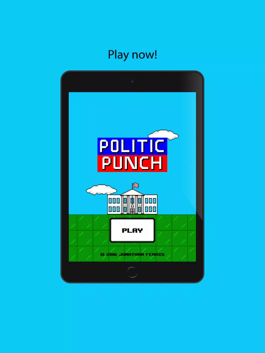 Tangkapan layar Politic Punch iPad 