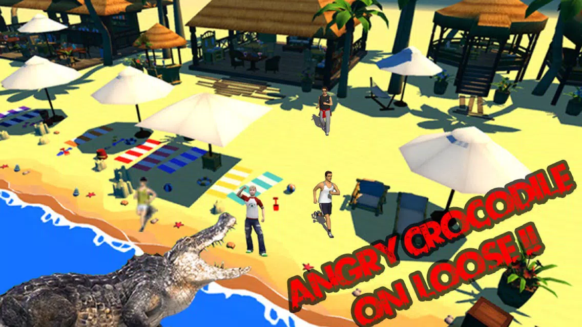 تصاویر Wild crocodile attack simulator:AdventureAlligator