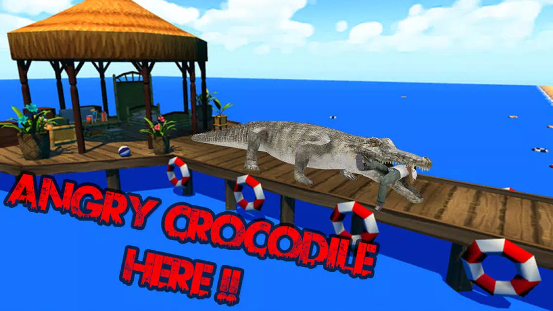 تصاویر Wild crocodile attack simulator:AdventureAlligator