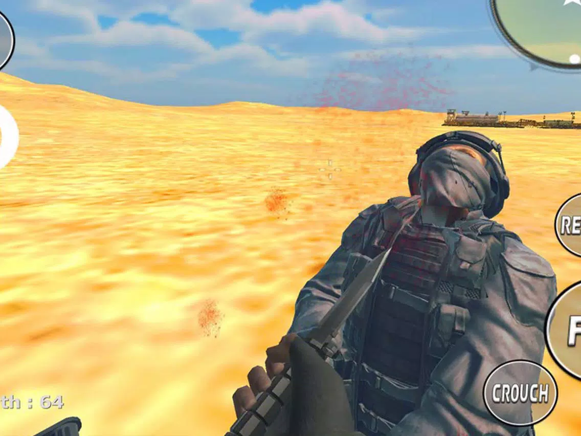 Nuclear Snow Mountain Commando iPad  Screenshots