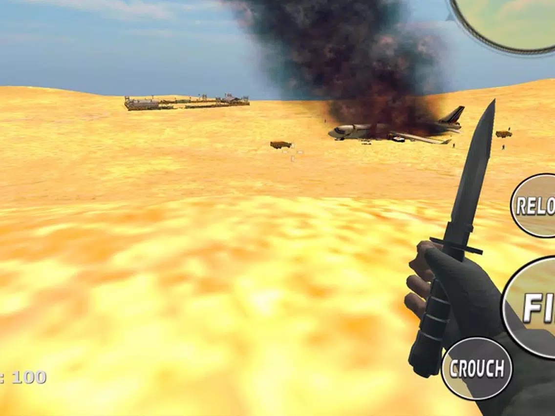 Nuclear Snow Mountain Commando iPad  Screenshots