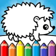Easy coloring book for kids Easy coloring book for kids
