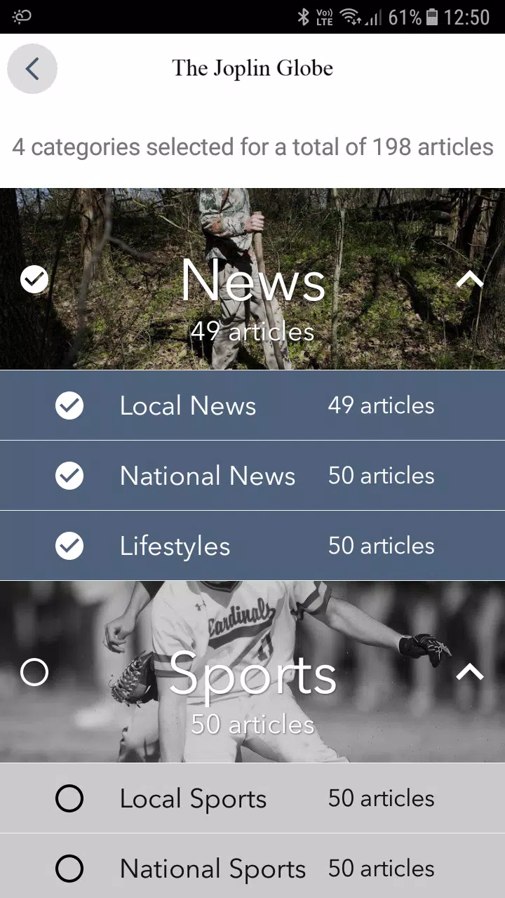 Joplin Globe Screenshots